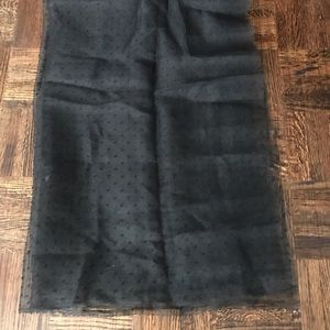 Black Organizer Fabric
